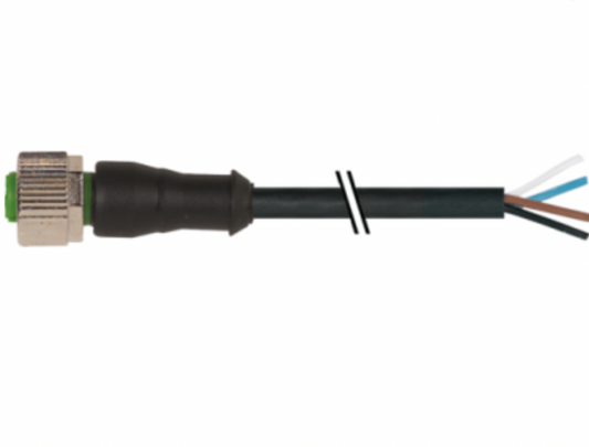MURR-ELEKTRONIK  M12 female 0° with cable (7000-12221-6140300)